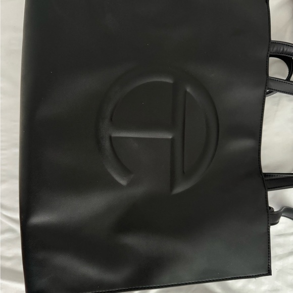 Telfar Black Medium Tote Bag - Picture 1 of 6